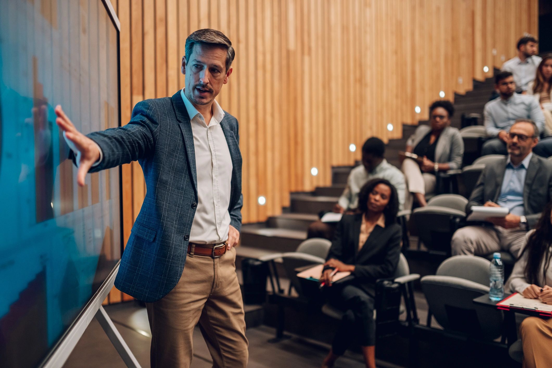 corporate training business classroom